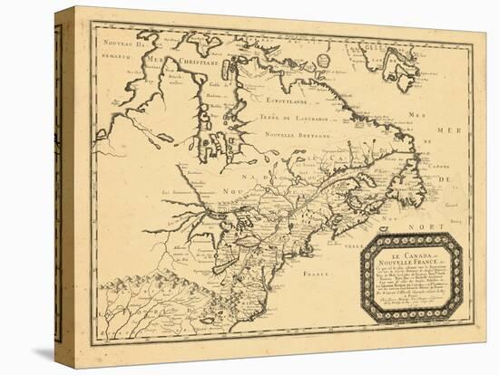 1656, Canada, Florida, Massachusetts, Virginia-null-Stretched Canvas