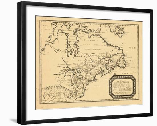 1656, Canada, Florida, Massachusetts, Virginia-null-Framed Giclee Print