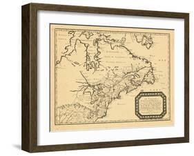 1656, Canada, Florida, Massachusetts, Virginia-null-Framed Giclee Print