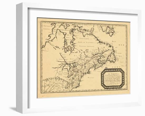 1656, Canada, Florida, Massachusetts, Virginia-null-Framed Giclee Print