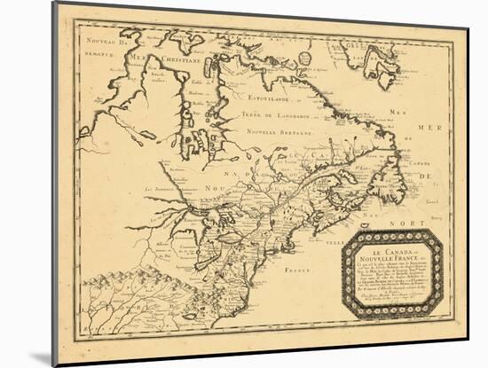 1656, Canada, Florida, Massachusetts, Virginia-null-Mounted Giclee Print