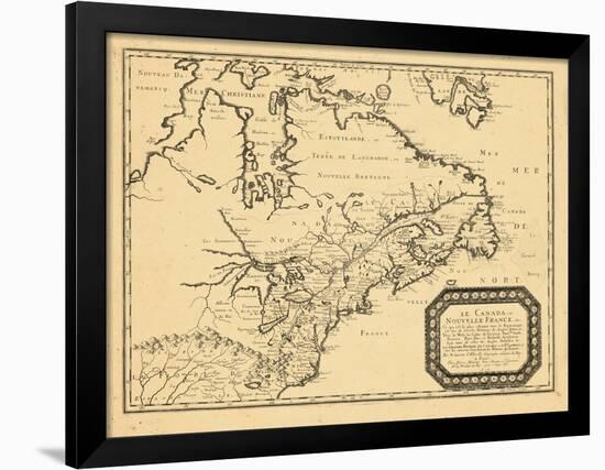 1656, Canada, Florida, Massachusetts, Virginia-null-Framed Giclee Print