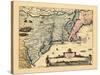 1656, Massachusetts, New York, Nova Scotia, Virginia-null-Stretched Canvas