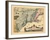 1656, Massachusetts, New York, Nova Scotia, Virginia-null-Framed Giclee Print