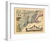 1656, Massachusetts, New York, Nova Scotia, Virginia-null-Framed Giclee Print