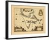 1658, Argentina, Chile-null-Framed Premium Giclee Print