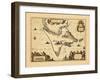 1658, Argentina, Chile-null-Framed Giclee Print