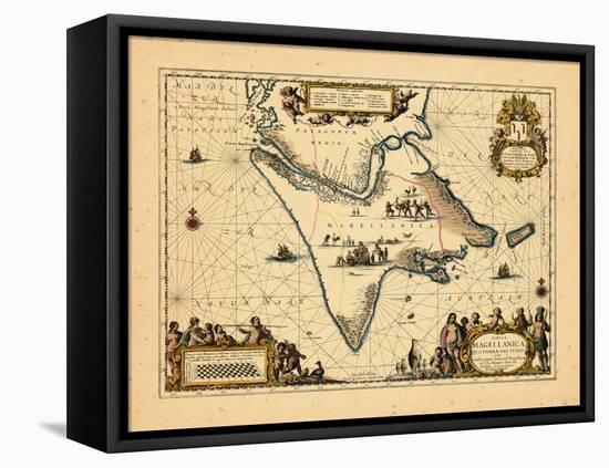 1658, Argentina, Chile-null-Framed Stretched Canvas