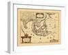 1658, Cambodia, India, Laos, Maldives, Philippines-null-Framed Giclee Print