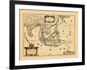 1658, Cambodia, India, Laos, Maldives, Philippines-null-Framed Giclee Print