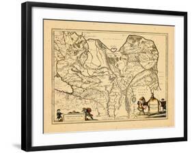 1658, Russia, Mongolia-null-Framed Giclee Print