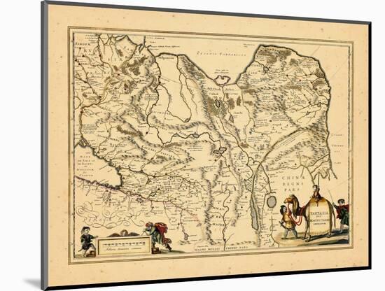 1658, Russia, Mongolia-null-Mounted Giclee Print