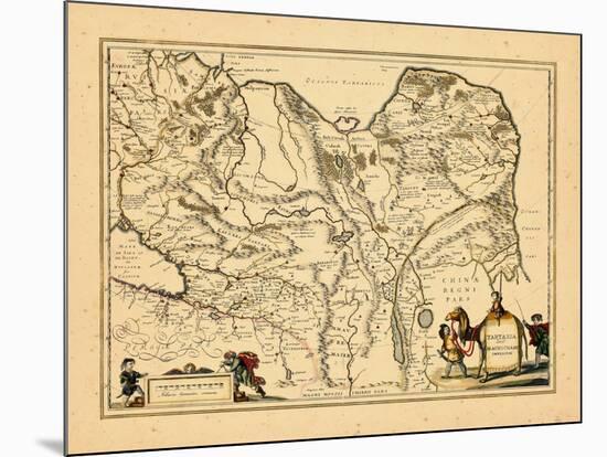 1658, Russia, Mongolia-null-Mounted Giclee Print