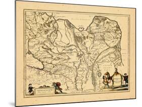 1658, Russia, Mongolia-null-Mounted Giclee Print