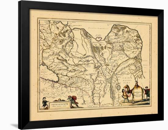 1658, Russia, Mongolia-null-Framed Giclee Print