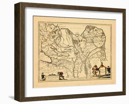 1658, Russia, Mongolia-null-Framed Giclee Print