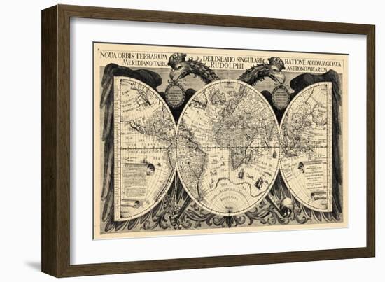 1658, World-null-Framed Giclee Print