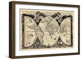 1658, World-null-Framed Giclee Print