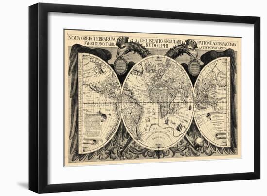 1658, World-null-Framed Giclee Print