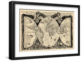 1658, World-null-Framed Giclee Print