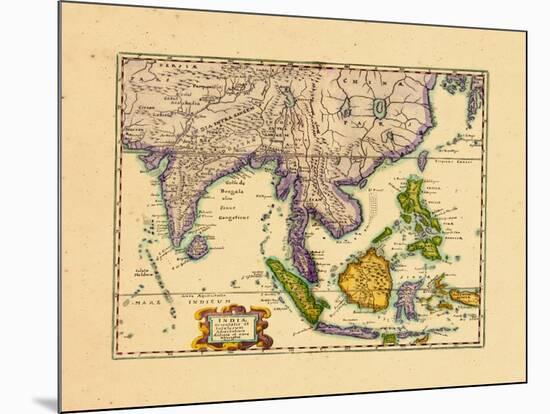 1659, Cambodia, India, Laos, Malaysia, Philippines, Asia-null-Mounted Giclee Print