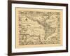 1660, North America, South America, World-null-Framed Giclee Print