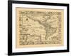 1660, North America, South America, World-null-Framed Giclee Print