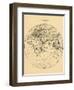 1660, World-null-Framed Giclee Print