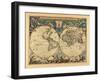 1662, World-null-Framed Giclee Print