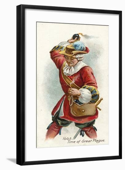 1665, Time of Great Plague-null-Framed Giclee Print