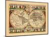 1670, World-null-Mounted Giclee Print