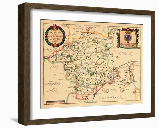 1673, Worchester, United Kingdom-null-Framed Giclee Print