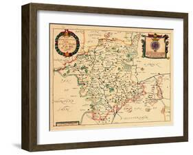 1673, Worchester, United Kingdom-null-Framed Giclee Print