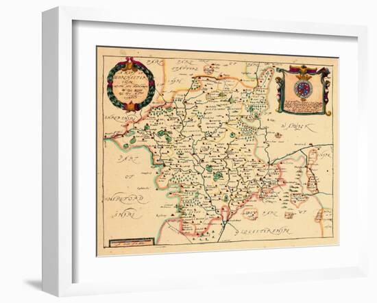 1673, Worchester, United Kingdom-null-Framed Giclee Print