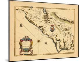 1676, North Carolina-null-Mounted Giclee Print