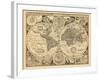 1676, World-null-Framed Giclee Print