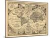 1676, World-null-Mounted Giclee Print