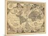 1676, World-null-Mounted Giclee Print