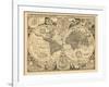 1676, World-null-Framed Giclee Print