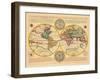 1678, World-null-Framed Giclee Print