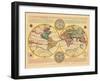 1678, World-null-Framed Giclee Print