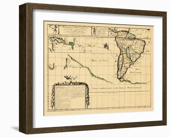 1679, South America-null-Framed Giclee Print