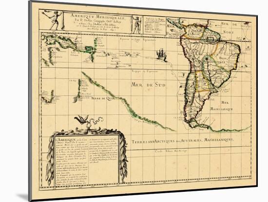 1679, South America-null-Mounted Giclee Print