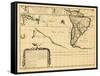 1679, South America-null-Framed Stretched Canvas