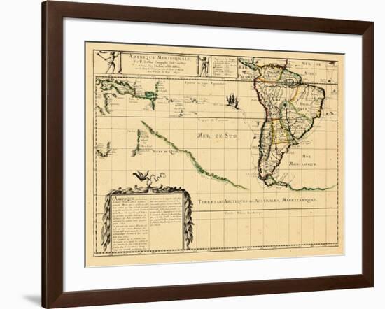 1679, South America-null-Framed Giclee Print