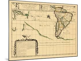 1679, South America-null-Mounted Giclee Print