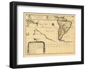 1679, South America-null-Framed Premium Giclee Print