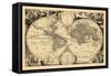 1680, World-null-Framed Stretched Canvas