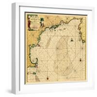 1684, Connecticut, Maine, Massachusetts, New Hampshire, Rhode Island, Vermont-null-Framed Giclee Print