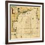 1684, Connecticut, Maine, Massachusetts, New Hampshire, Rhode Island, Vermont-null-Framed Giclee Print